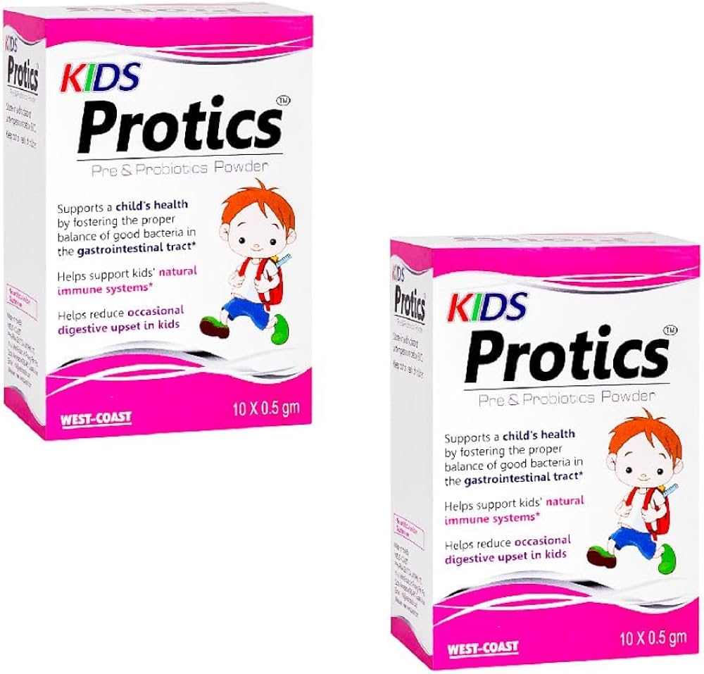 Kids Protics Pre & Probiotics Powder - Digestive Health Support, 1 X 0.5 g
