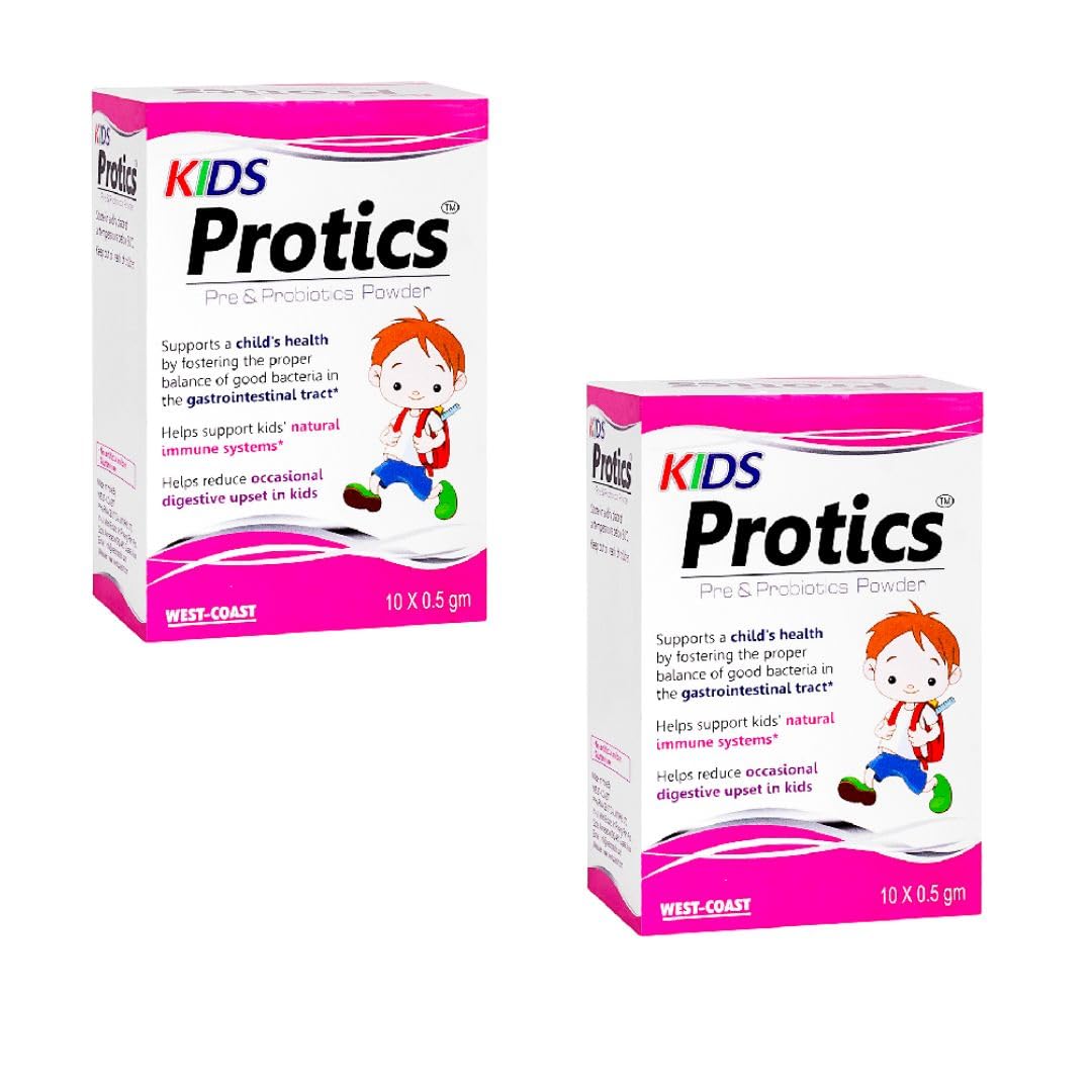 Kids Protics Pre & Probiotics Powder - Digestive Health Support, 1 X 0.5 g
