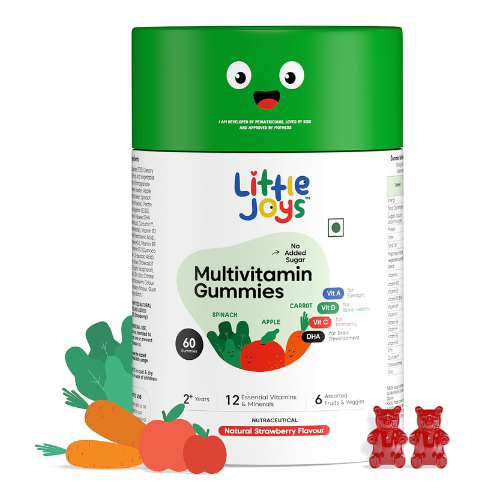 Little Joys Multivitamin Gummies for Kids - Strawberry (2 + years)